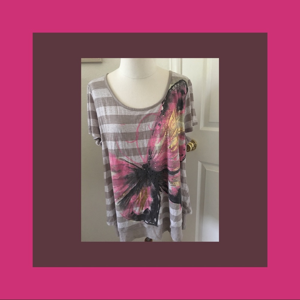 Women’s Butterfly Top Shirt Style & Co
